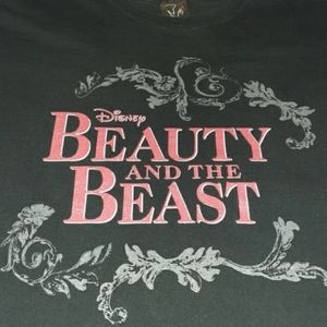Disney Beauty and The Beast Vintage Shirt Tee Streetwear